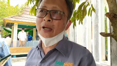 Kepala Dinas Pemberdayaan Masyarakat Desa (DPMD) Kabupaten Bogor Renaldy Yushab Fiansyah (Yogi Faisal)