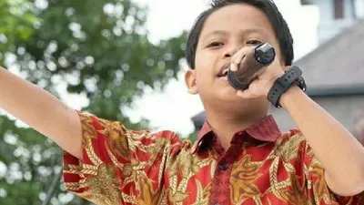 Penyanyi cilik Farel Prayoga.