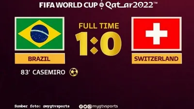 Hasil Pertandingan Grup G Piala Dunia Qatar 2022: Gol Tunggal Casemiro Bawa Brazil Melaju ke Babak 16 Besar