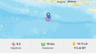 BMKG mencatat gempa terasa di Jember dan sekitarnya