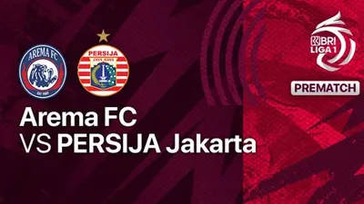 Siaran Langsung BRI Liga 1 Arema FC vs Persija Jakarta Hari ini Kick Off Jam 20.30 WIB