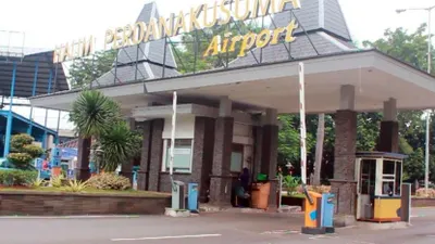 Ilustrasi. Pintu masu Bandara Halim Perdana Kusuma Jakarta.