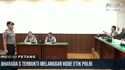 Sopir Ferdy Sambo, Bharada Sadam menjalani sidang kode etik terkait ketidakprofesionalan di kasus pembunuhan Brigadir J.