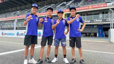 Keempat pembalap binaan Yamaha Racing Indonesia siap tampil all out mengukir prestasi di Seri Perdana ARRC 2022 Buriram. (dok. Yamaha)