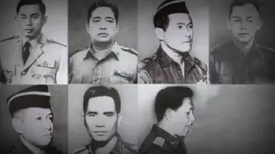 7 pahlawan yang gugur dalam peristiwa G30S PKI.