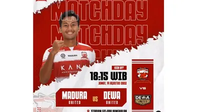 Siaran Langsung Madura United vs Dewa United Liga 1