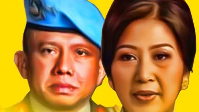 Ferdy Sambo dan istrinya Putri Candrawathi