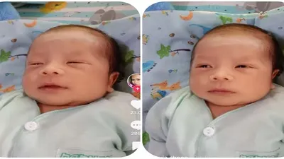 Foto-foto bayi yang  banyak disebut warganet mirip Ferdy Sambo / @olyviaputrianggraeni4