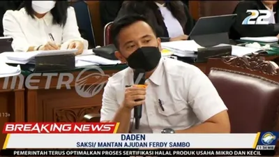 Pernyataan Mengejutkan Daden Miftahul Haq, Akui Masih Layani Keluarga Ferdy Sambo Atas Inisiatif Sendiri