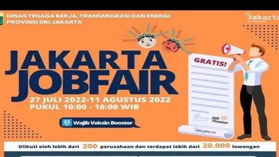 Jakarta Job Fair 2022  diikuti lebih dari 200 perusahaan dan terdapat 20.000 lebih lowongan pekerjaan (instagram/jobfairjakarta)