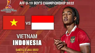 Link Live Streaming Siaran Langsung Indonesia U-19 Vs Vietmam U-19