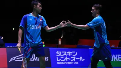 Susul Minions, Fajar/Rian Melaju ke Final Denmark Open 2022 Setelah Tumbangkan Pasangan Malaysia