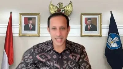 Mendikbudristek Nadiem Makarim. 
