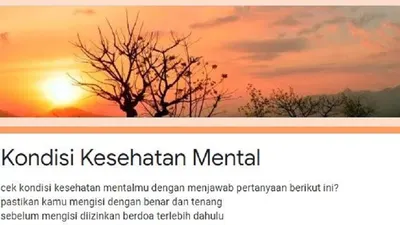 Tes Kesehatan Mental Gratis