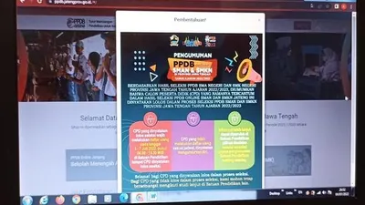 website ppdb.jatengprov.go.id