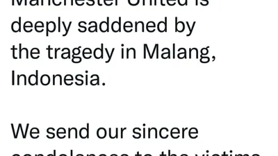 Kerusuhan Arema vs Persebaya, Manchester United : Kami Sangat Berduka