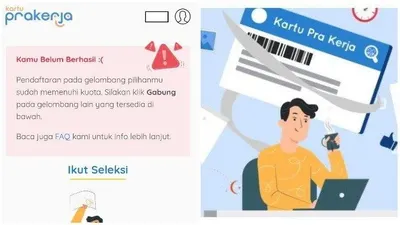 Berikut tips lolos Kartu Prakerja, calon peserta harus menghindari 6 hal ini agar lolos seleksi Kartu Prakerja Gelombang 340