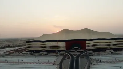 Stadion megah untuk pembukaan Piala Dunia 2022 Qatar.