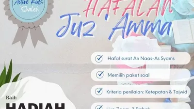 Lomba hafalan Juz'amma dalam rangka Festival Sya'ban 1443 H