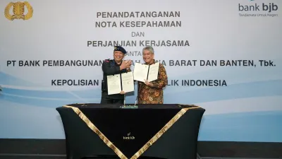 Perluas Sinergi, bank bjb Tandatangani Perjanjian Kerjasama dan Nota Kesepahaman dengan Polri