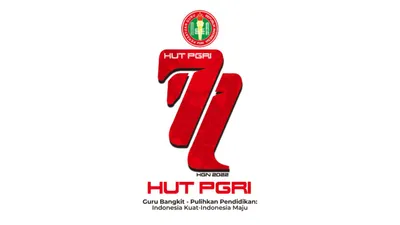 Logo HUT PGRI 2022.