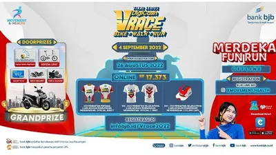 Ayo Ikutan DigiCash VRACE Bike, Walk &amp; Run Final Series
