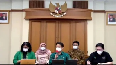 Konferensi Pers Kemenkes Mengenai Gangguan Ginjal Akut di Indonesia