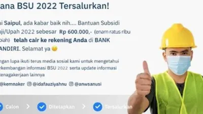 BSU Tahap II Segera Disalurkan, Cek Syarat dan Status Penerima di Sini!