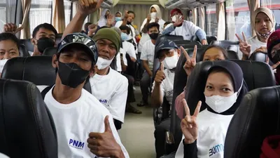 PNM berangkatkan 250 orang pemudik.