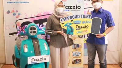 Yamaha Fazzio Hybrid - Connected Jadi Motor Paling Laris di Blibli. (dok. Yamaha)