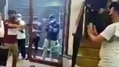 Rekonstruksi detik-detik Brigadir J tewas. 