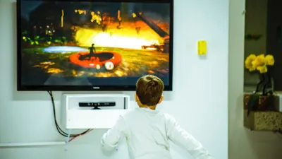 Ilustrasi TV digital.