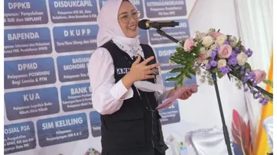Bupati Purwakarta Anne Ratna Mustika.