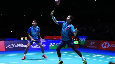 Siaran Langsung Prancis Open 2022 Hari Ini Fajar/Rian vs Arjun/Kapila Pukul 16.40 WIB, Tonton di Sini!