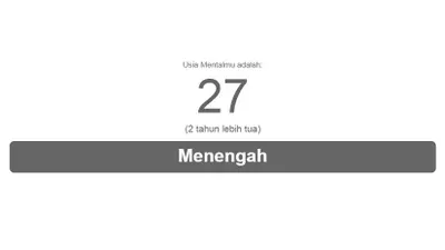 Link Tes Usia Mental dan Bagaimana Cara Mengukur Tingkat Kedewasaan Seseorang!
