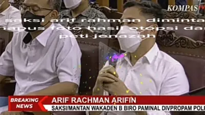 Begitu Solidnya Geng Ferdy Sambo Tutupi Kematian Brigadir J, Hingga Minta Arif Rachman Untuk Lakukan Hal Ini