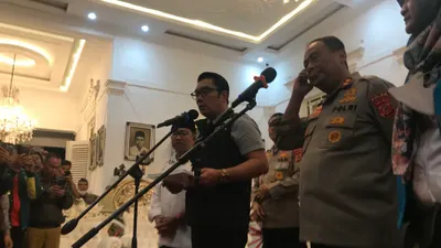 Ridwan Kamil beri kabar duka 162 orang meninggal dunia akibat gempa Cianjur, Jawa Barat.