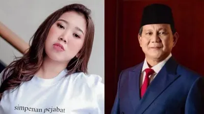 Kiky Saputri Minta Prabowo Jadi Saksi Pernikahannya, Netizen: Ini Bukan Roasting Kan?