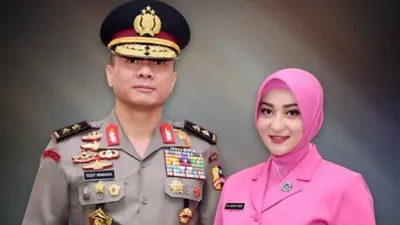 Kapoda Jatim Teddy Minahasa dan Merthy Kushandayani.