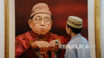 HUMOR SANTRI: Bedai Kiai dan Gus Versi Gus Dur/ilustrasi