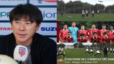 Shin Tae Yong dan Timnas U20 Sudah Tiba Di Turki, Intip Keseruan Mereka Sedang Mengikuti Serangkaian Latihan /PSSI