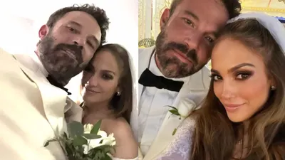 Ben Affleck dan Jennifer Lopez menggelar pernikahan di Las Vegas, Amerika Serikat, pada Sabtu (16/7).