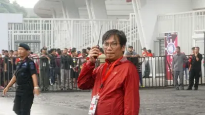 Nugroho Setiawan, satu-satunya orang Indonesia pemegang FIFA dan AFC Security Officer.