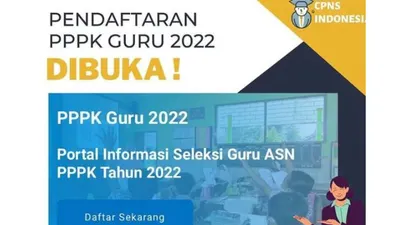 Masih Tersisa 3 Hari Lagi, Berikut ini Persyaratan Sebelum Mendaftar PPPK Guru Tahun 2022