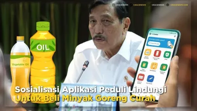 Sosialisasi Aplikasi Peduli Lindungi Untuk Beli Minyak Goreng Curah