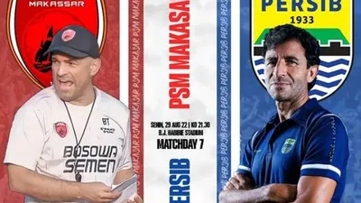 PSM Makassar vs Persib Bandung.