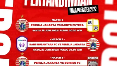 Jadwal Pertandingan.