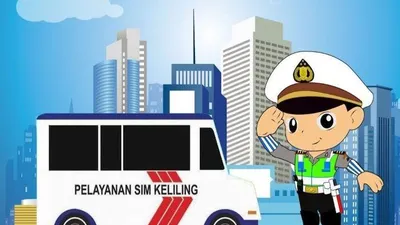 Ilustrasi SIM Keliling Jakarta