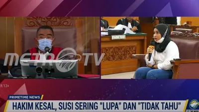 Detik-detik Kemarahan Hakim Saat Susi ART Ferdy Sambo Jawab Lupa dan Tidak Tahu di Sidang Lanjutan Bharada E