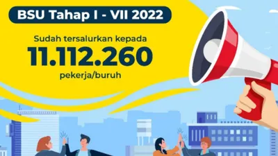 11 Juta Pekerja Telah Menerima BSU, Kemnaker Targetkan Rampung Akhir Bulan Ini